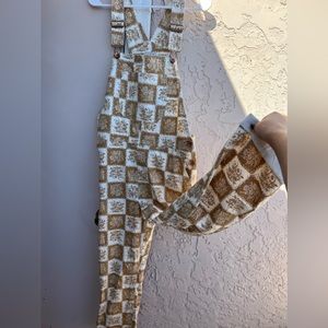 Brixton Christina Cropped Overalls